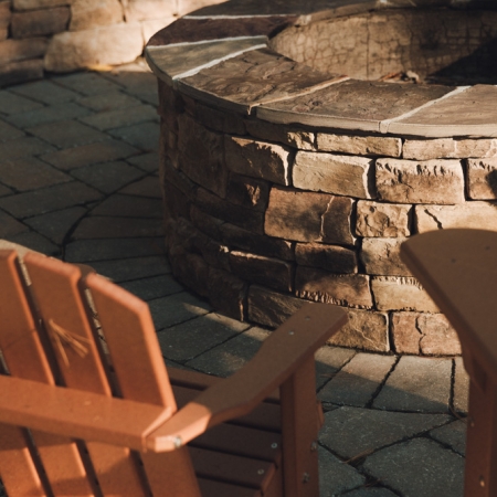 Greenscapes - Patio w/ Fire Pit