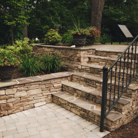 Greenscapes - Patio w/ Stairs