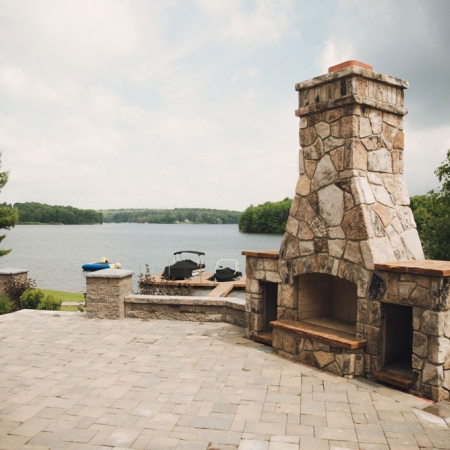 Greenscapes - Fireplace